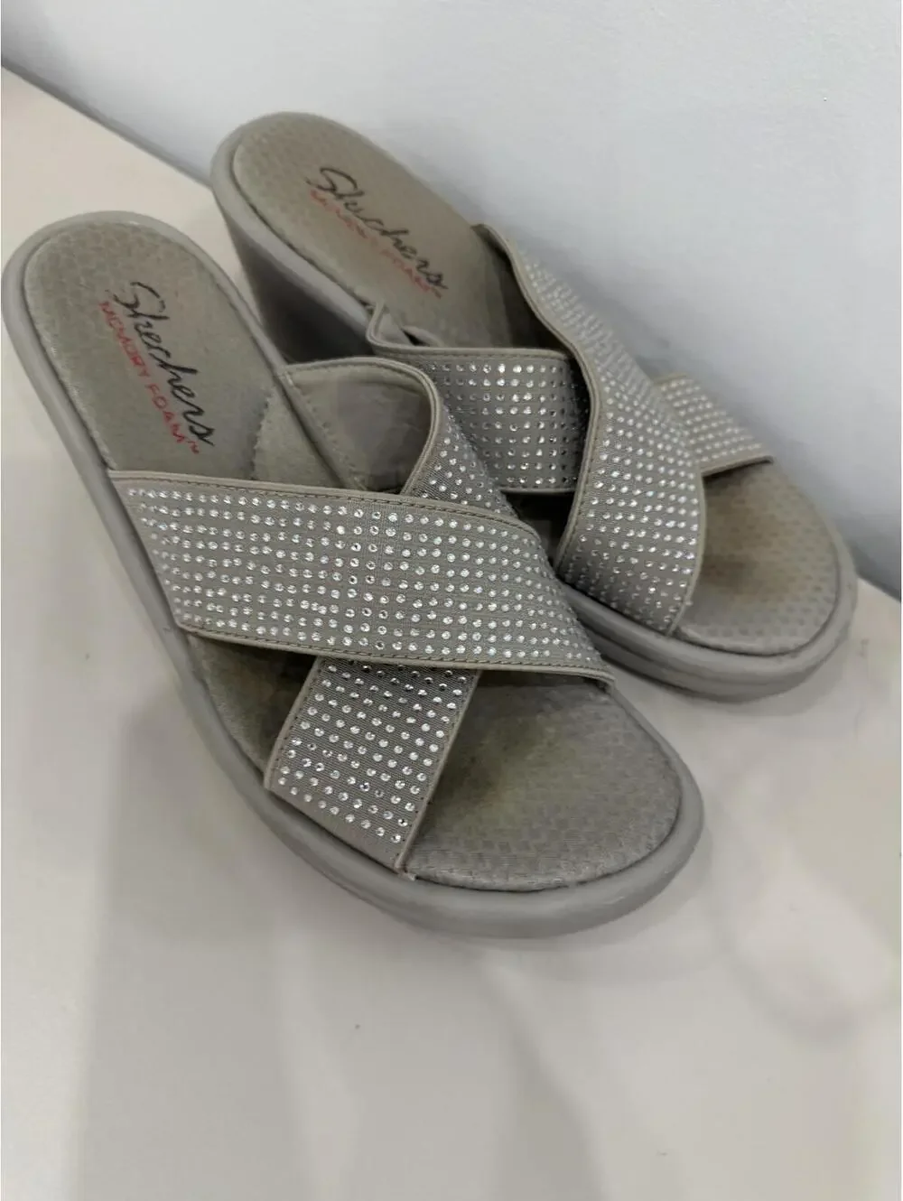 Skechers wedge sandals